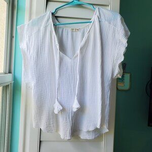 Just Living Boho Shirt, Size M
